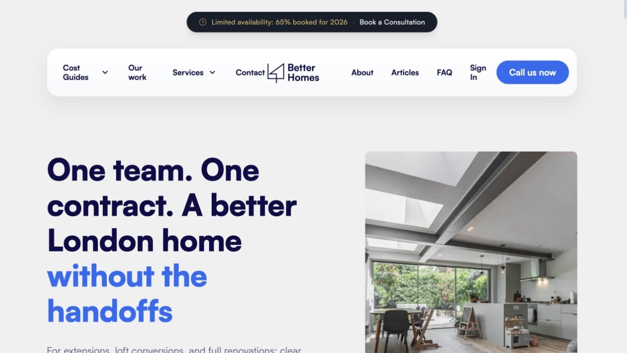 Better Homes — bhstudio.co.uk